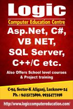 Logic Computer Education offers C,C++,Asp.net,C# Sql Server, python,php etc - Services advertisement in Lucknow